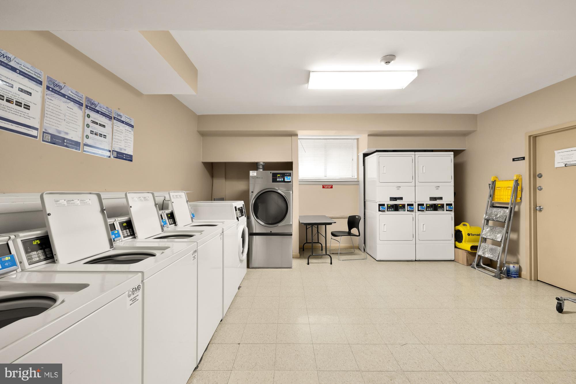 4390 Lorcom Lane, Unit 503 Arlington, VA 22207 - Photo 25 of 31 Bright and functional laundry room space.