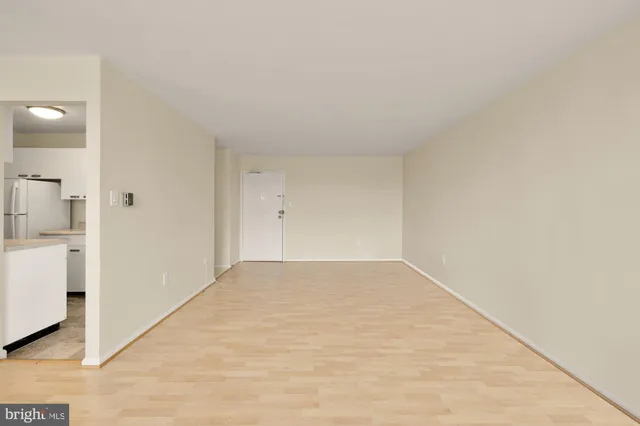 a view of empty room