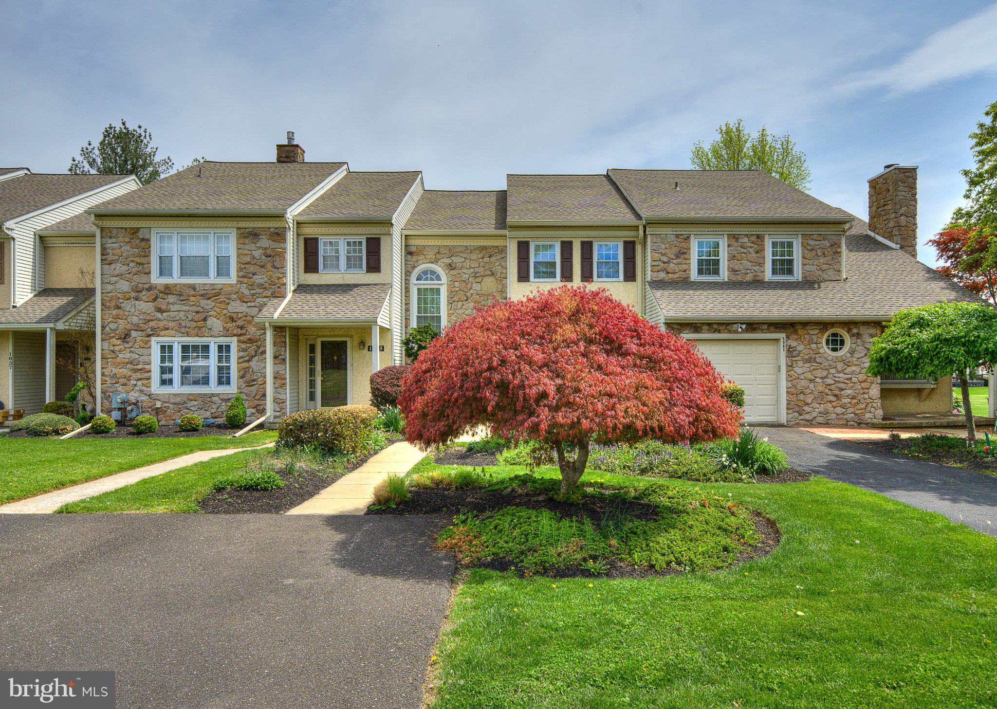 1833 Perrin Court Ambler, PA 19002 - Photo 2 of 58 Charming home with vibrant landscaping.