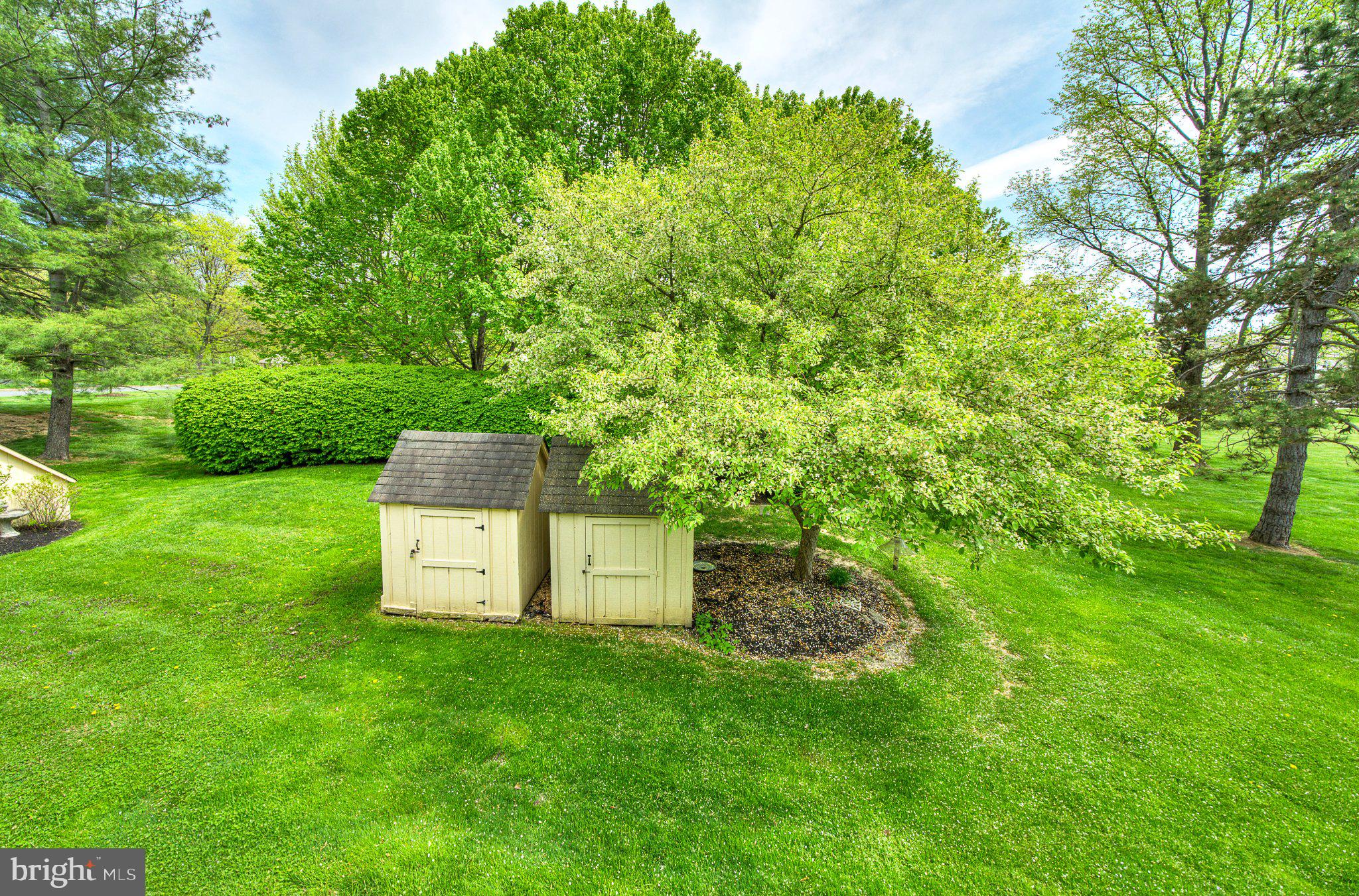 1833 Perrin Court Ambler, PA 19002 - Photo 34 of 58 Serene backyard with lush greenery.