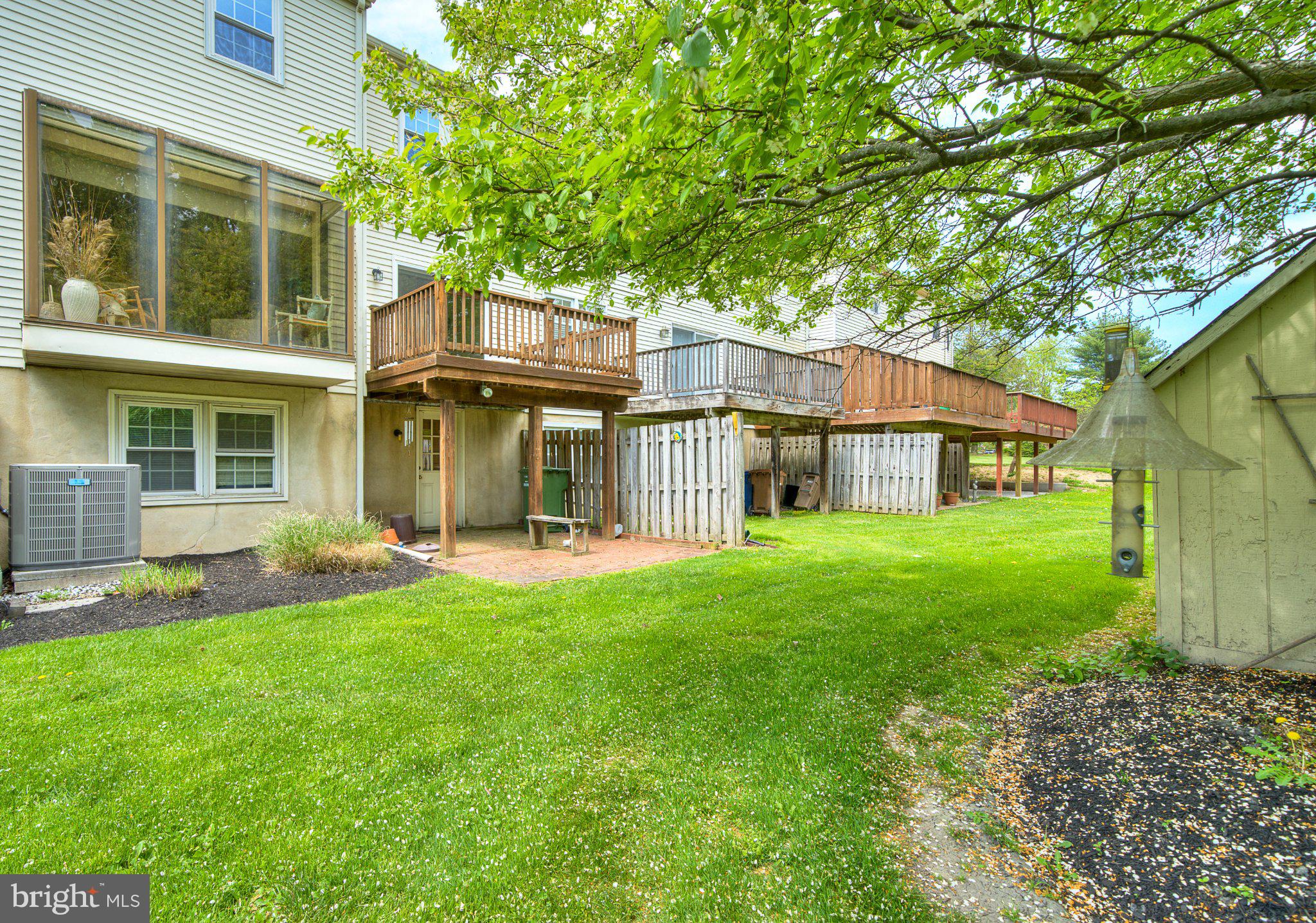 1833 Perrin Court Ambler, PA 19002 - Photo 50 of 58 Charming backyard with multi-level decks.