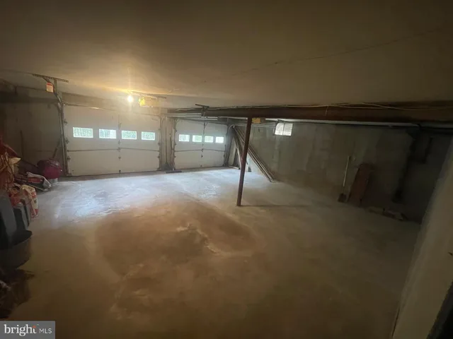 a view of car garage