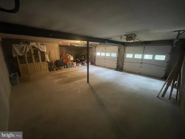 a view of water heater room