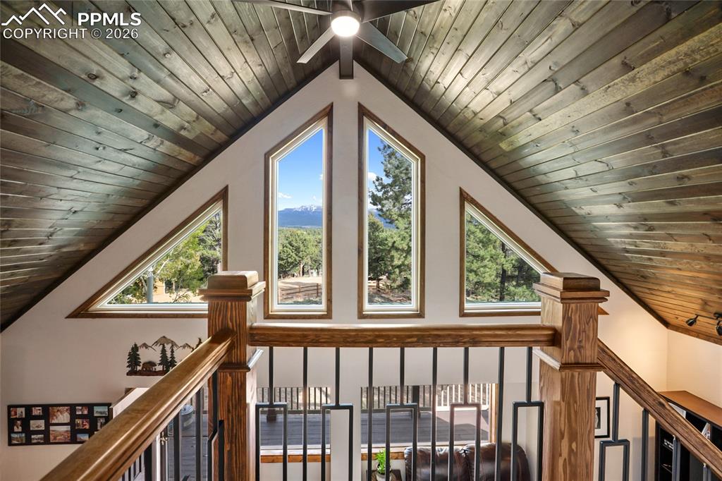 45 Barr Lake Circle Divide, CO 80814 - Photo 11 of 40 a porch with wooden floor in outdoor space