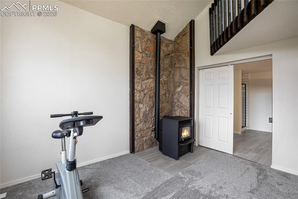 45 Barr Lake Circle Divide, CO 80814 - Photo 28 of 40 a view of an entryway with staircase
