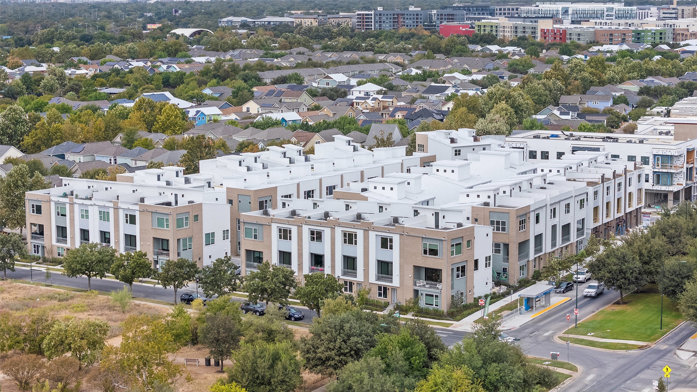 2805 McCurdy Street, Unit 2 Austin, TX 78723 - Photo 27 of 34 a view of building with yard