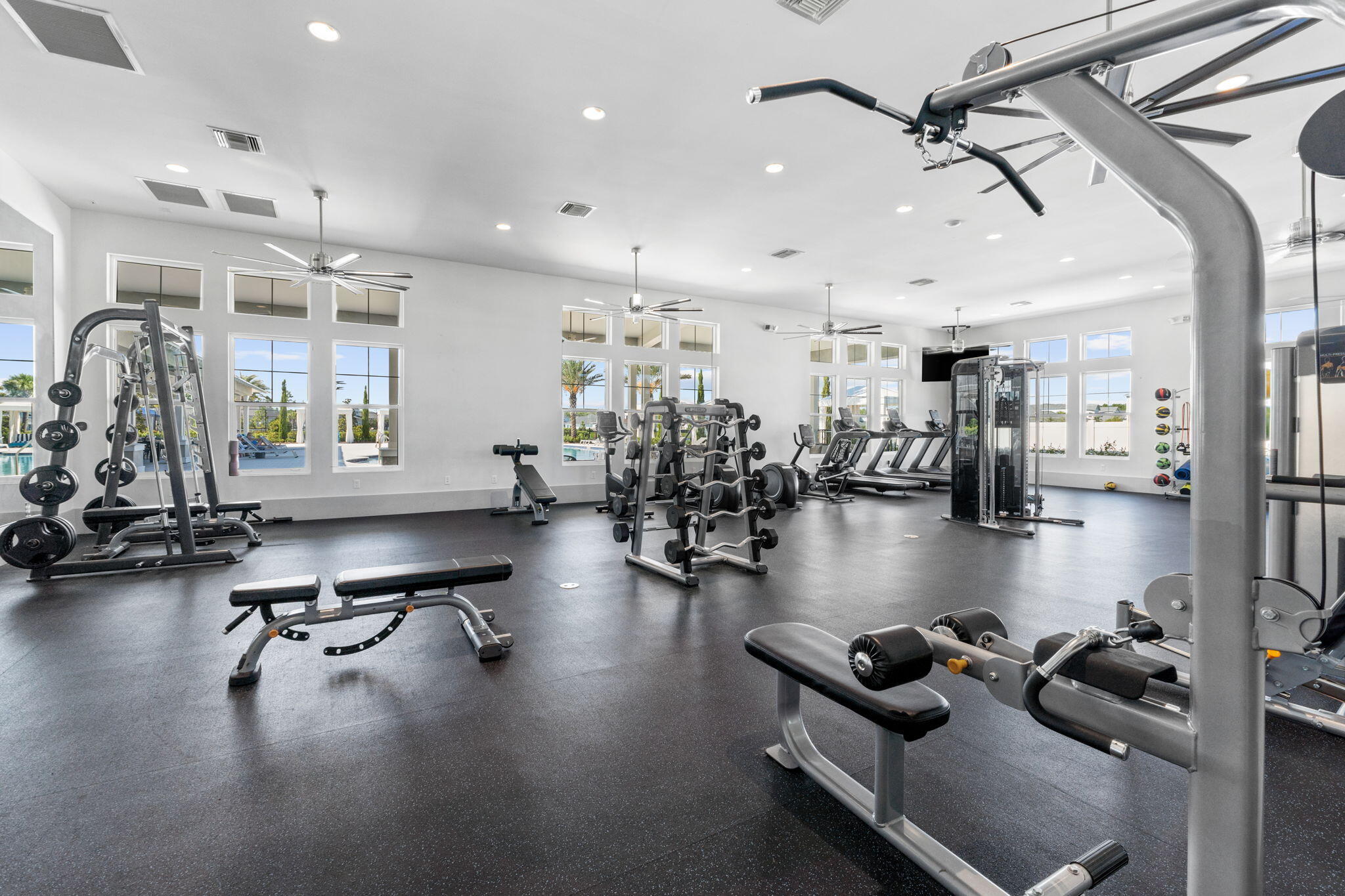 121 West Lafayette Rd Inlet Beach Inlet Beach, FL 32461 - Photo 39 of 41 a view of a room with gym equipment