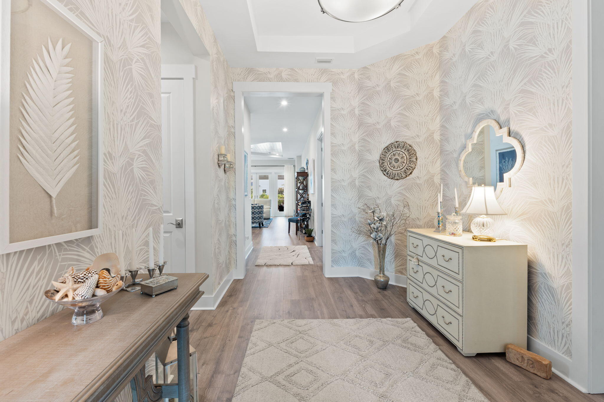 121 West Lafayette Rd Inlet Beach Inlet Beach, FL 32461 - Photo 6 of 41 a spacious bathroom with a sink a mirror a vanity and shower