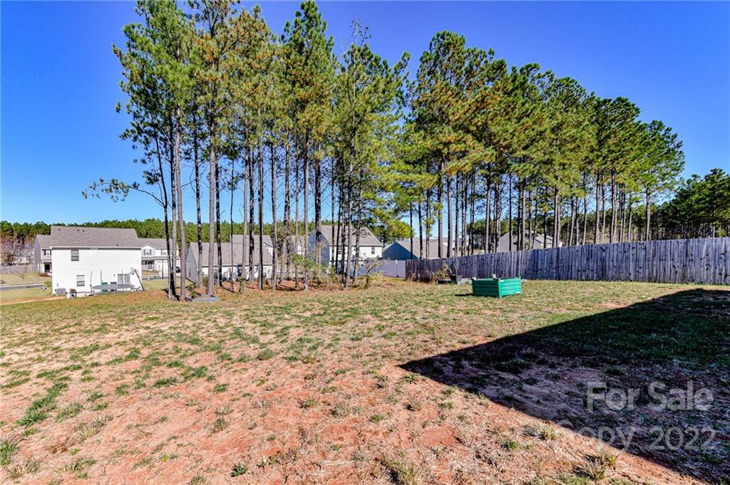6727 Jerimoth Charlotte, NC 28215 - Photo 29 of 30 a backyard of a house with lots of green space