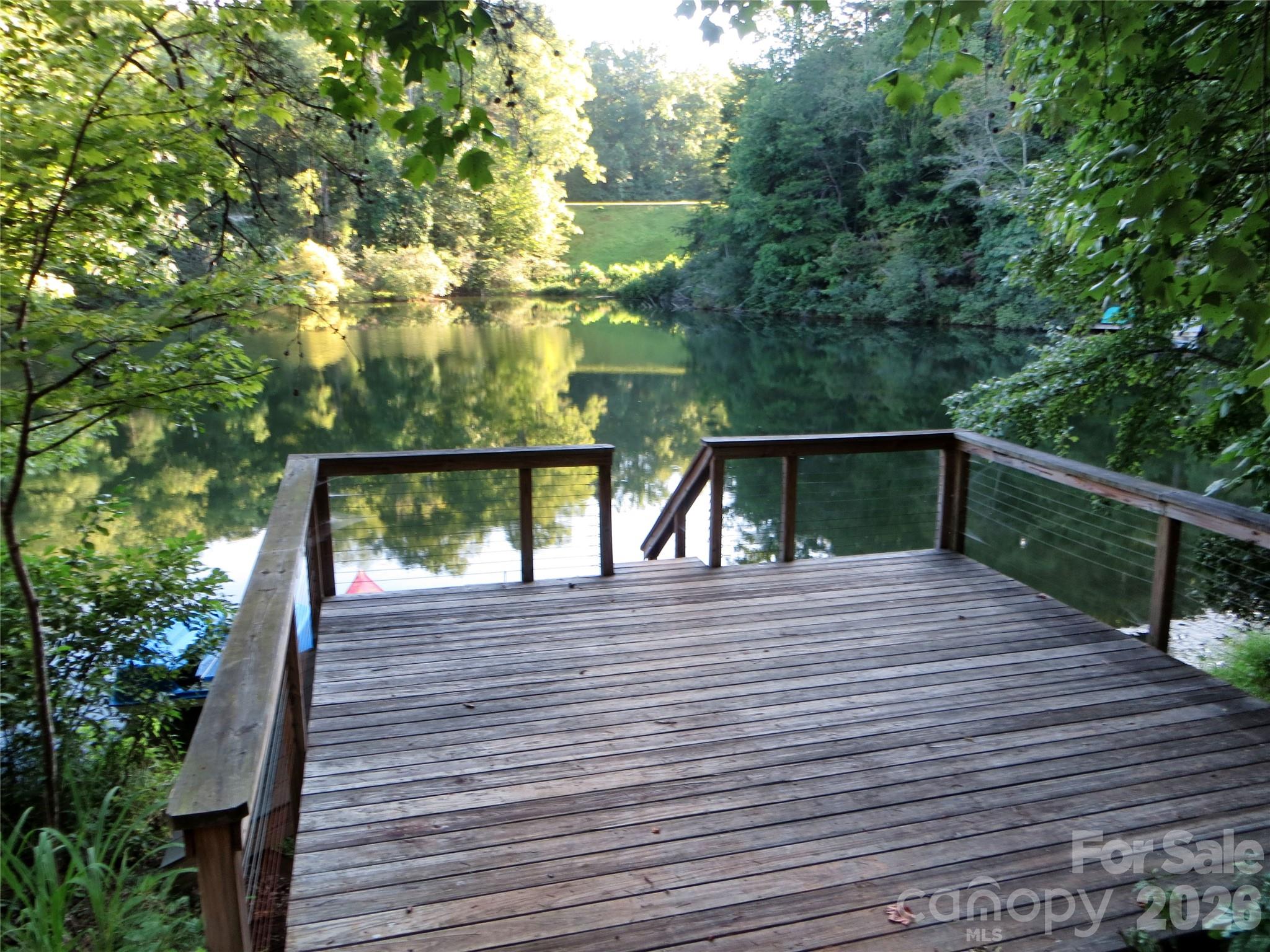 268 Mallard Road Lake Lure, NC 28746 - Photo 4 of 44 a view of a balcony with an outdoor space