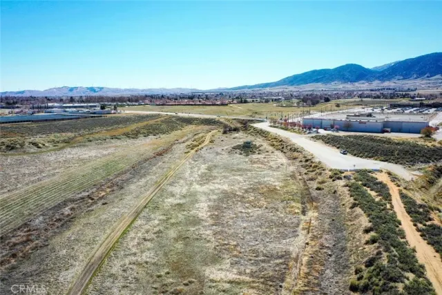 a view of a lake with a city