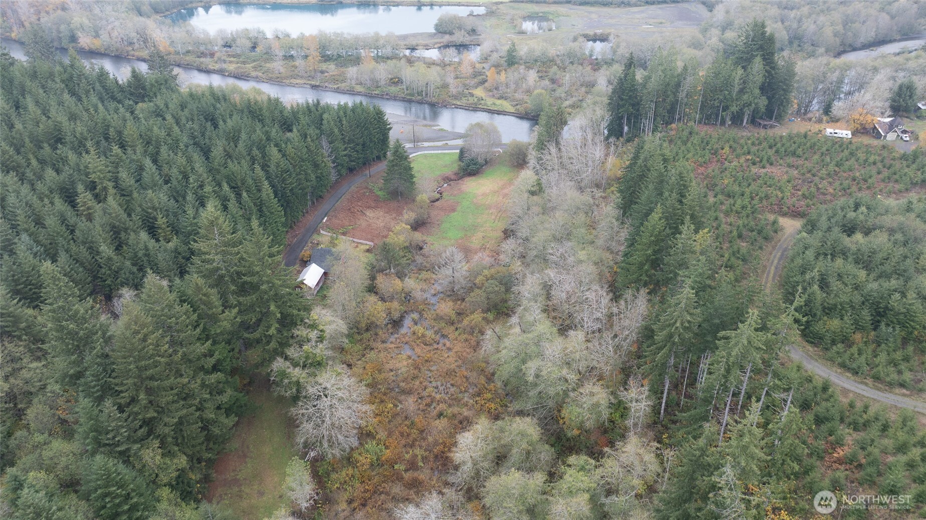 763 Geissler Road Montesano, WA 98563 - Photo 16 of 31 a view of a yard with a trees