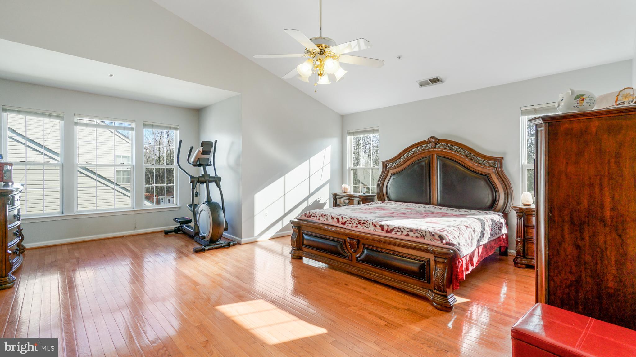 9626 Stuart Lane Clinton, MD 20735 - Photo 15 of 29 master bedroom hardwood floors