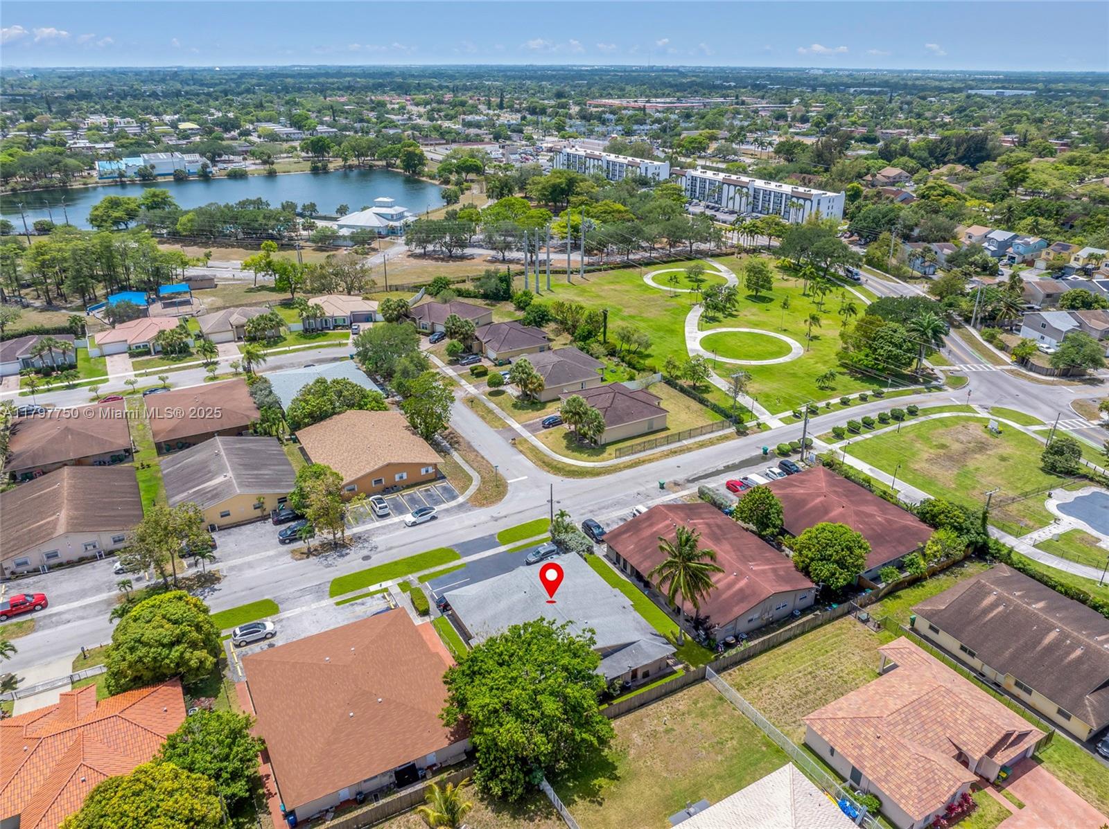5321 Northwest 22nd Street Lauderhill, FL 33313 - Photo 10 of 10 an aerial view of tennis court