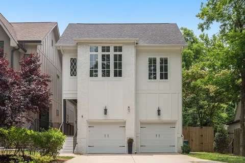 a view of building with windows