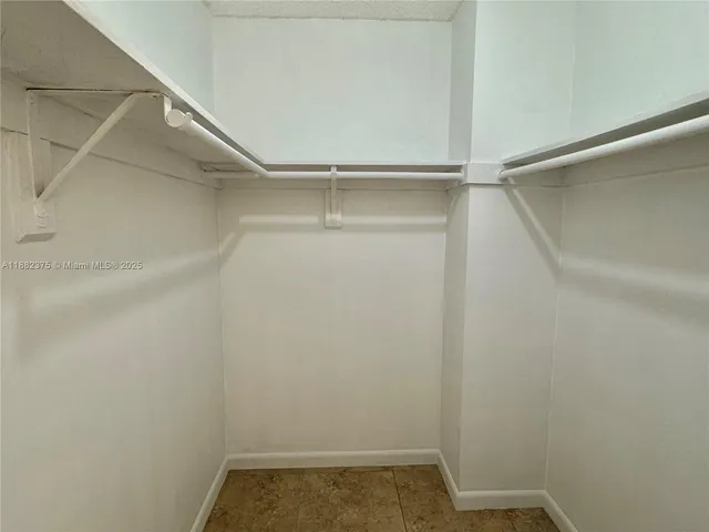 a view of walk in closet