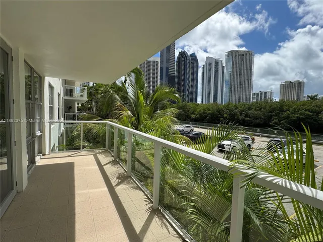 a view of balcony with outdoor space