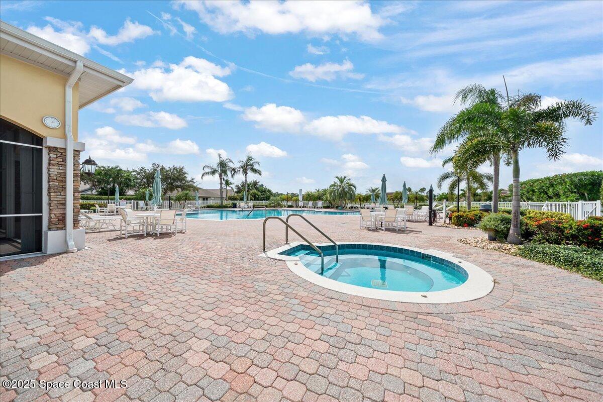 1404 Boca Rio Drive Melbourne, FL 32940 - Photo 40 of 53 a view of outdoor space yard swimming pool and furniture