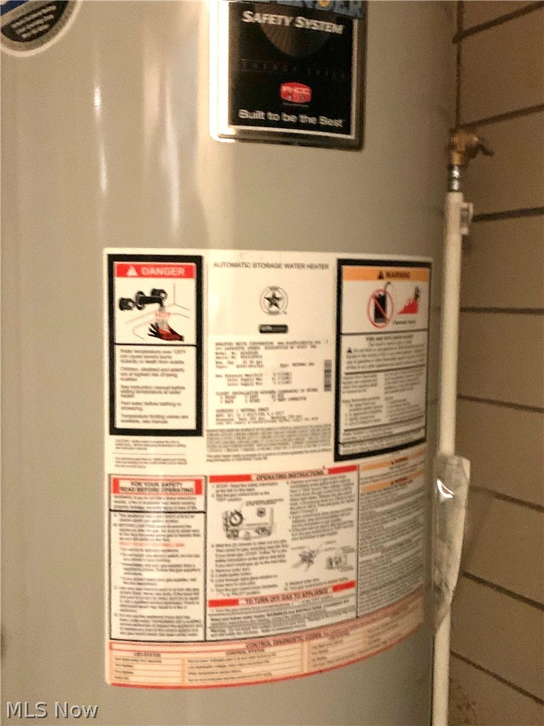 923 Mayfair Road Akron, OH 44303 - Photo 28 of 31 Interior details with water heater