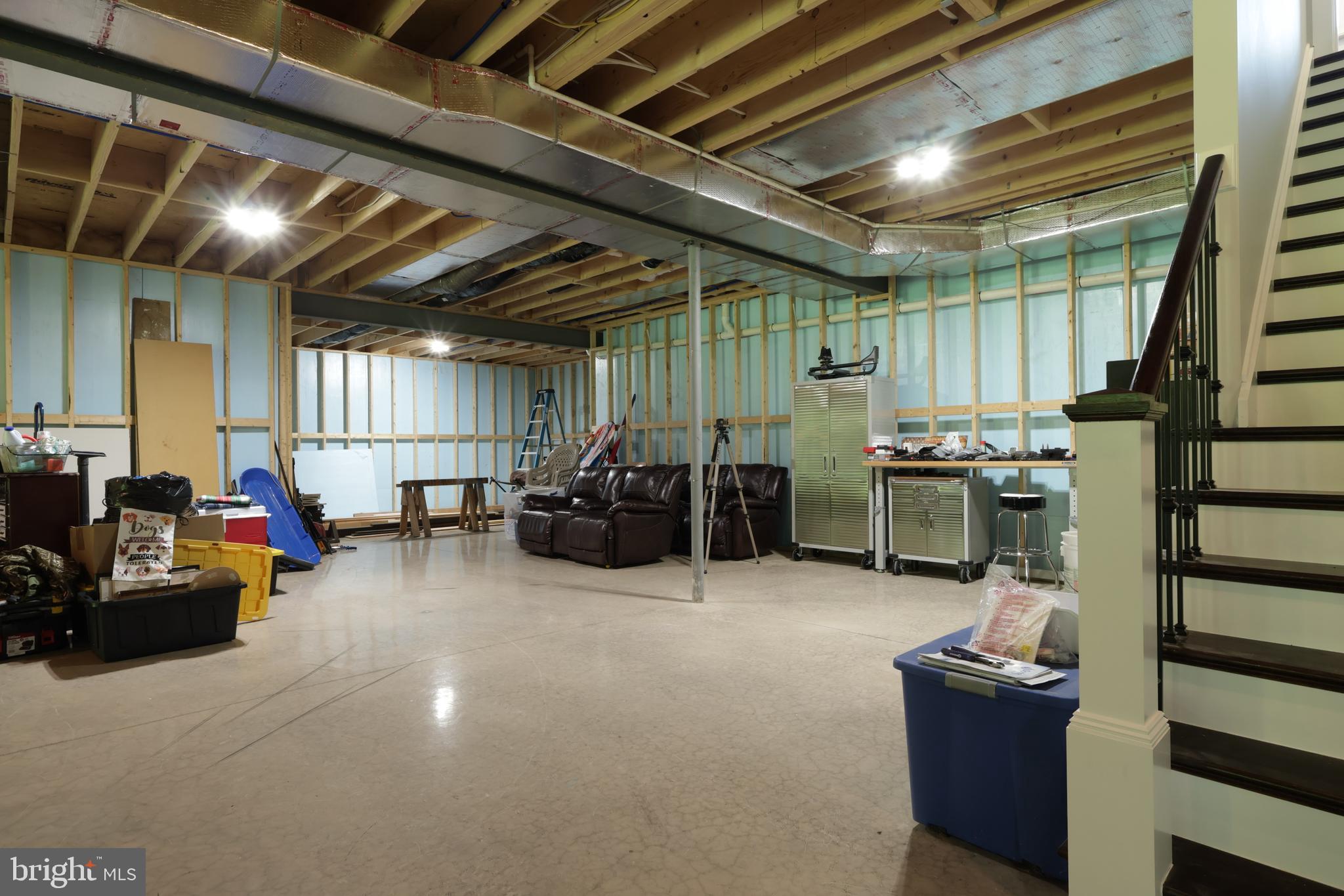 518 Two Mile Road Howard, PA 16841 - Photo 48 of 84 a living room with furniture and a gym machine