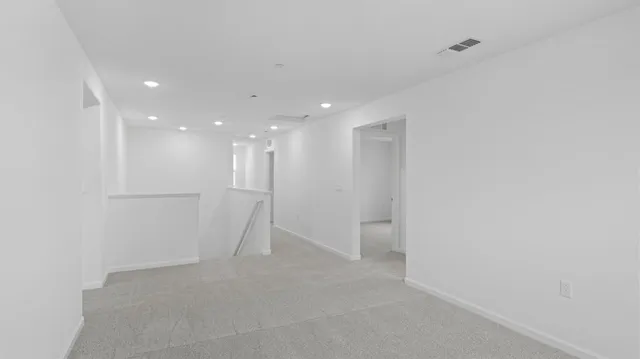 a view of empty room