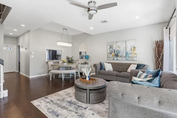 a view of a street with cars