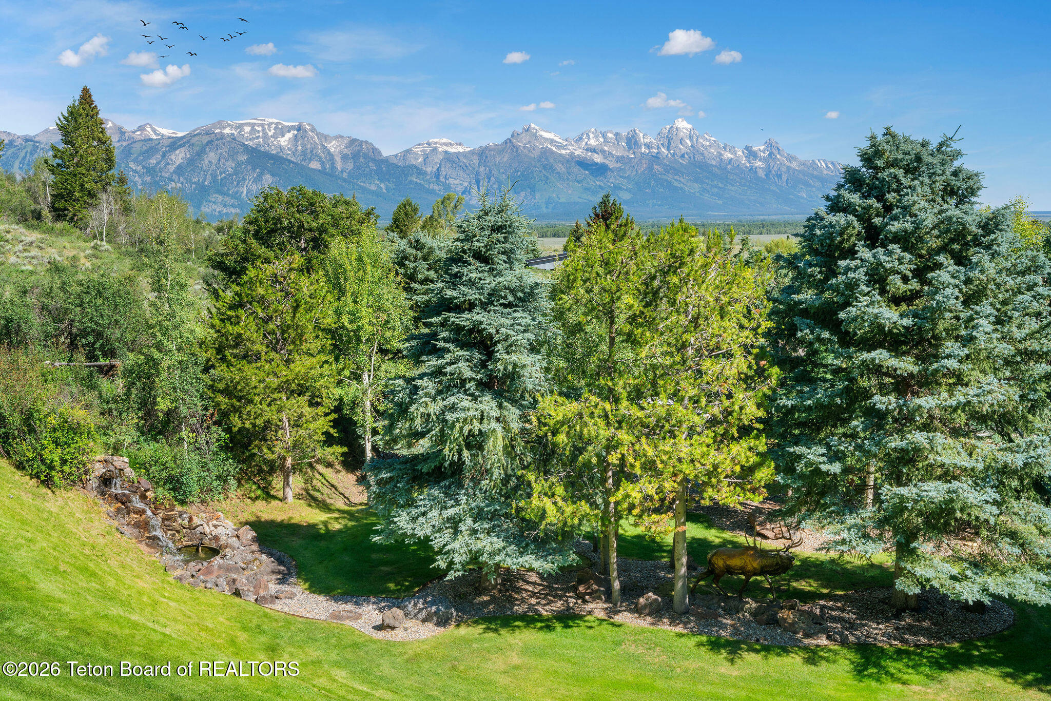 1095 Grand View Road Jackson, WY 83001 - Photo 39 of 39 Incredible Mature Landscaping