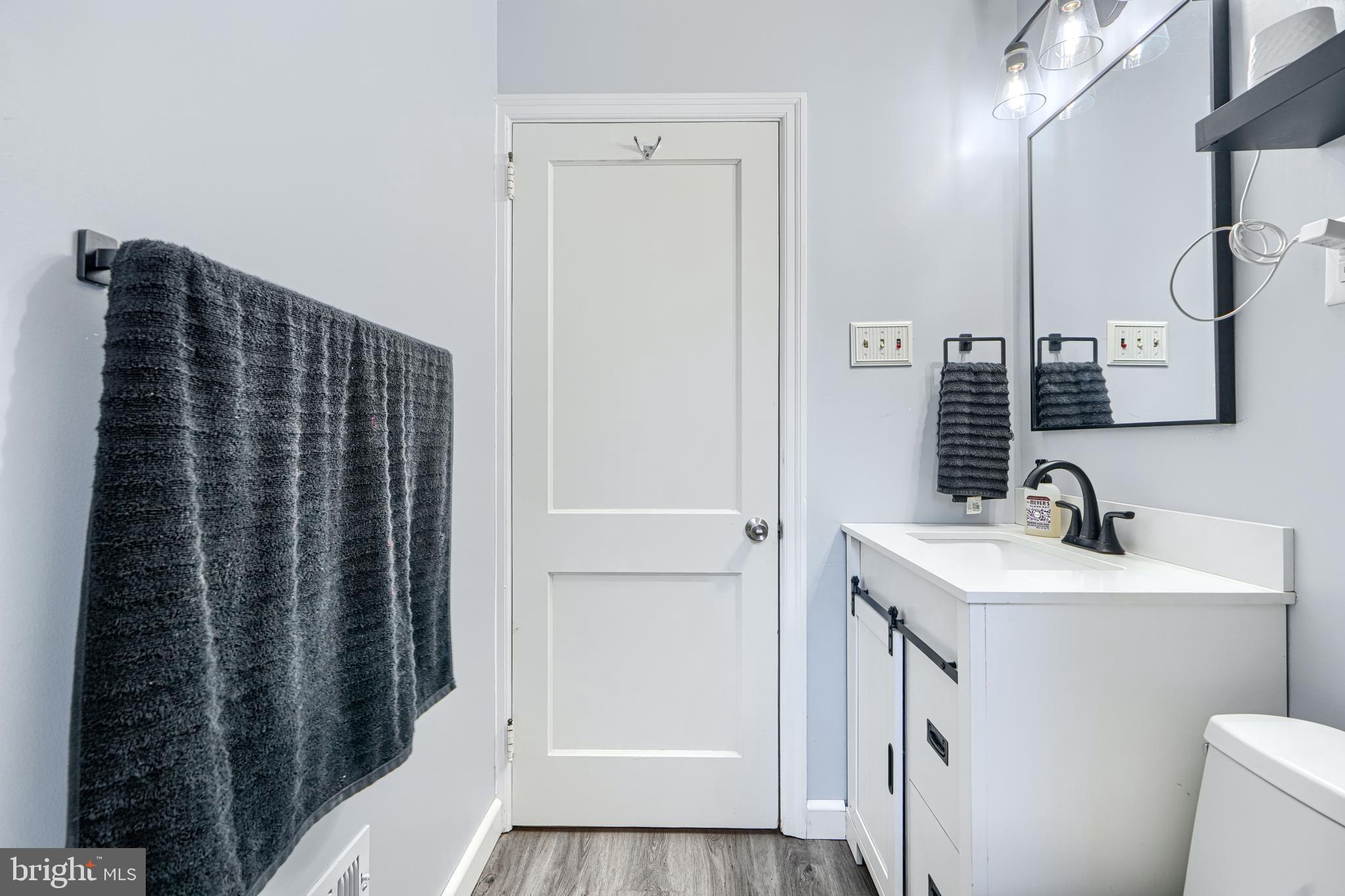 741 South Russell Street York, PA 17402 - Photo 27 of 32 a bathroom with a sink a toilet and shower
