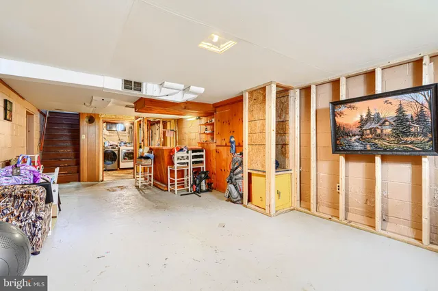 a view of a ocean with stairs