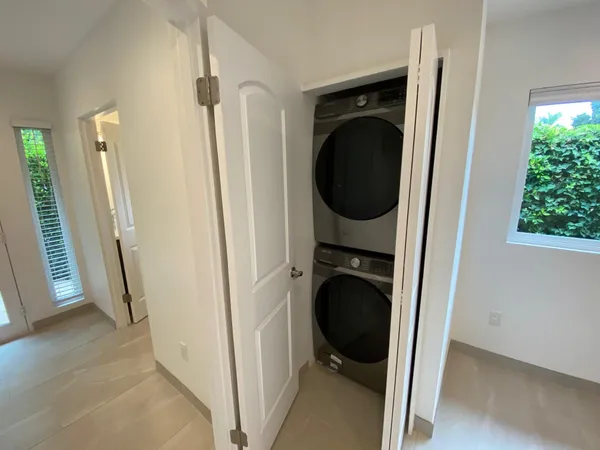 a view of empty room