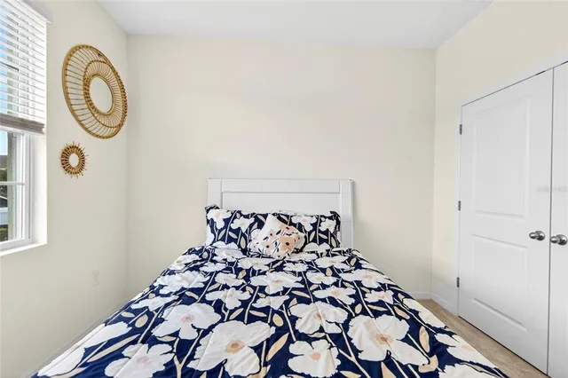 a view of a room with rack on the wall