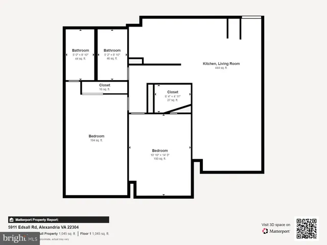 $2,000 | 5911 Edsall Road, Unit PH02, Alexandria, VA 22304