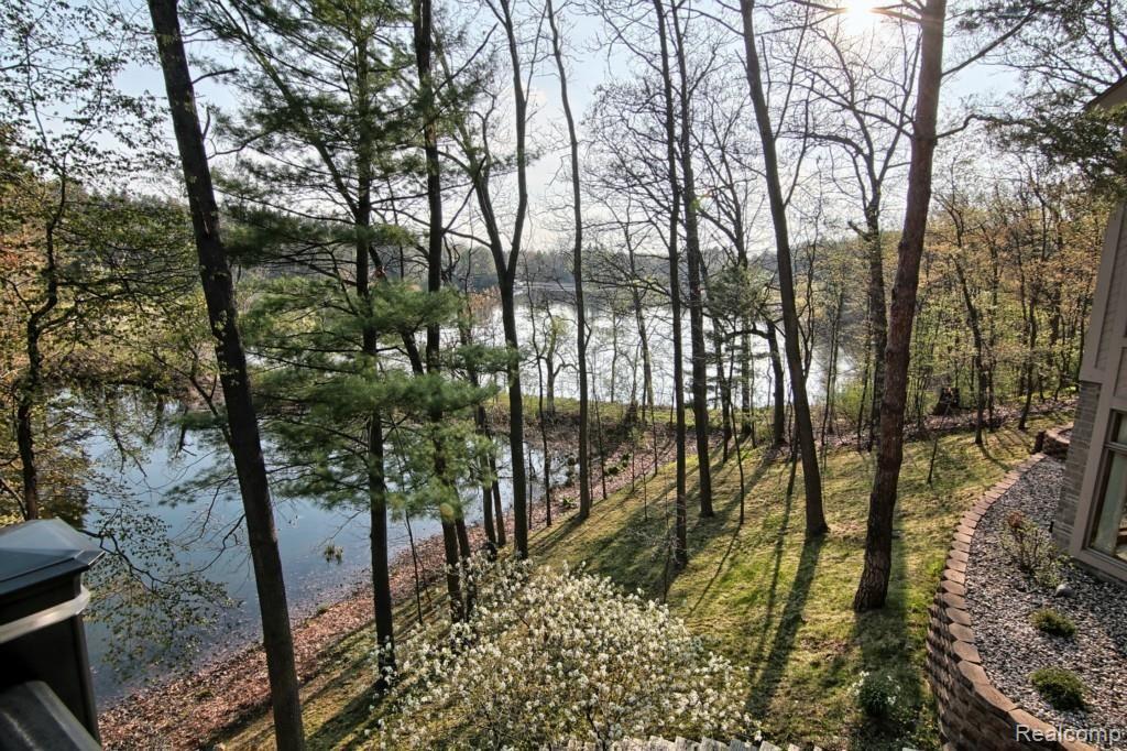 3539 33 Mile Road Romeo, MI 48065 - Photo 36 of 39 Backyard_And_Lake_From_Above.jpg