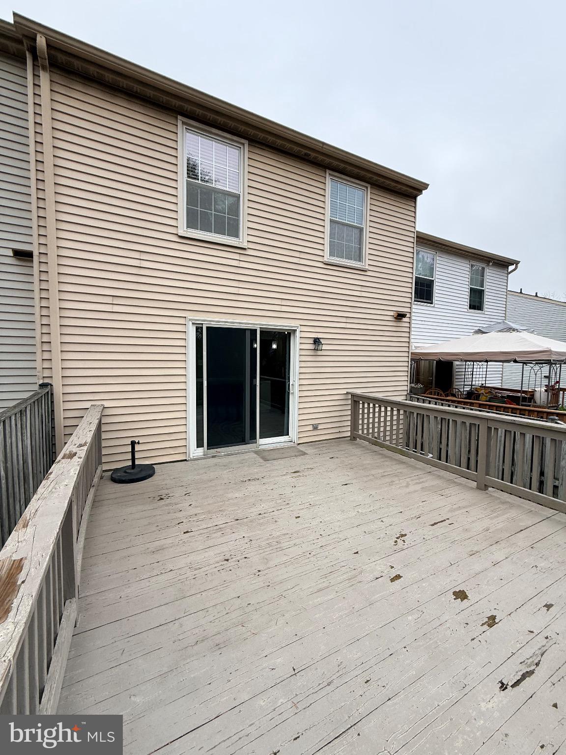 3750 Timahoe Circle Baltimore, MD 21236 - Photo 26 of 29 a view of a deck with wooden floor and fence