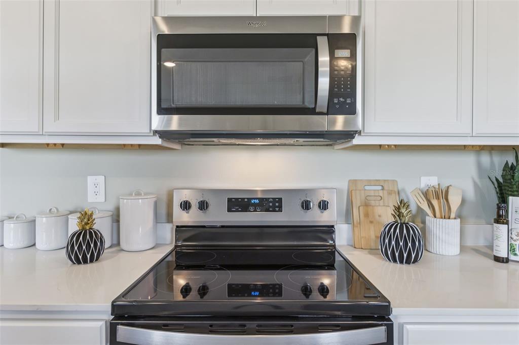 3433 Nettle Loop Tavares, FL 32778 - Photo 11 of 31 a kitchen with a stove and a microwave
