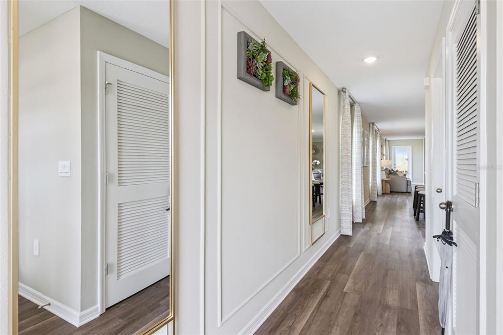 3433 Nettle Loop Tavares, FL 32778 - Photo 3 of 31 a view of hallway with wooden floor