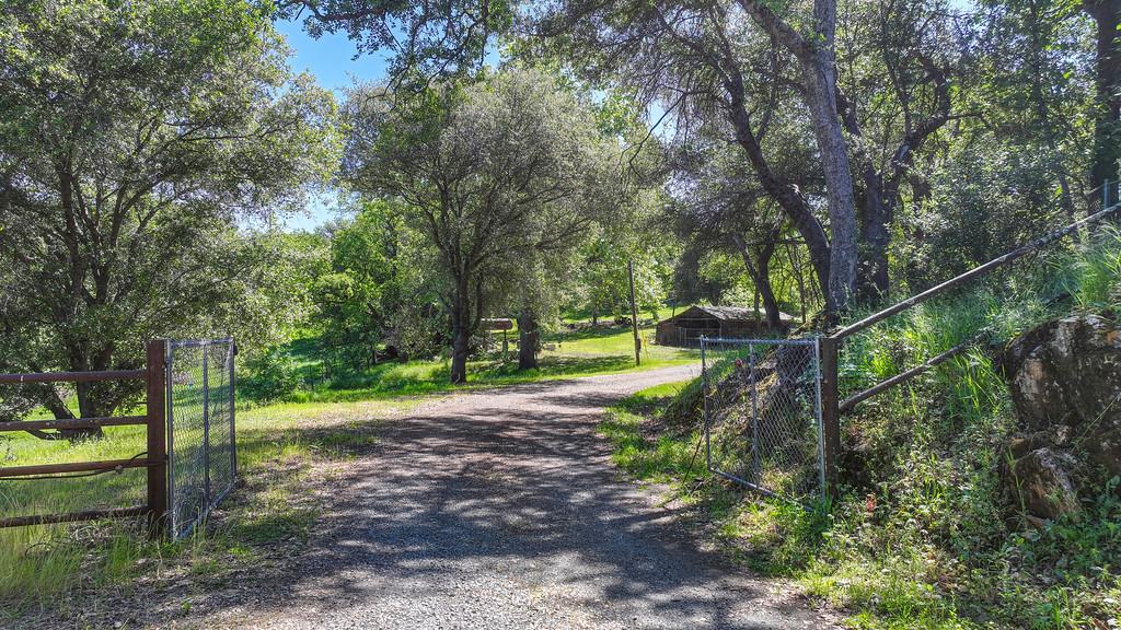 3303 Cherry Acres Road Cool, CA 95614 - Photo 3 of 83 Private road and gate entrance