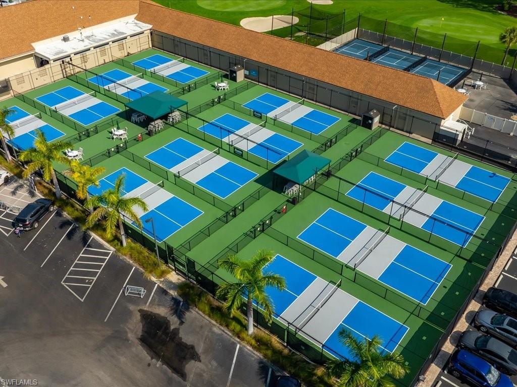 186 Harrison Road, Unit H2 Naples, FL 34112 - Photo 11 of 38 Drone / aerial view of a golf course