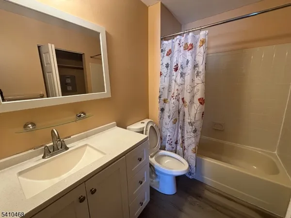 a bathroom with a sink a toilet and a bathtub