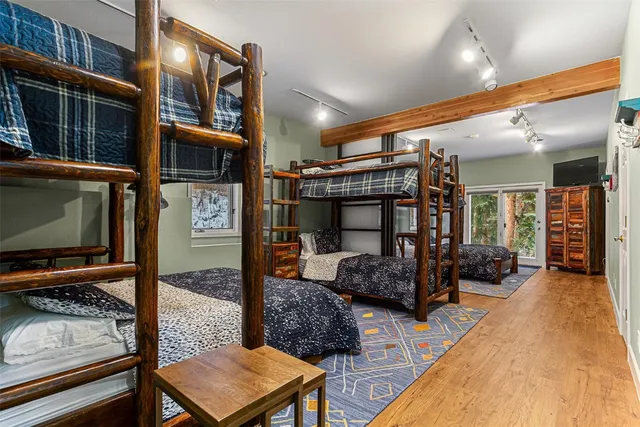 a outdoor living space with furniture