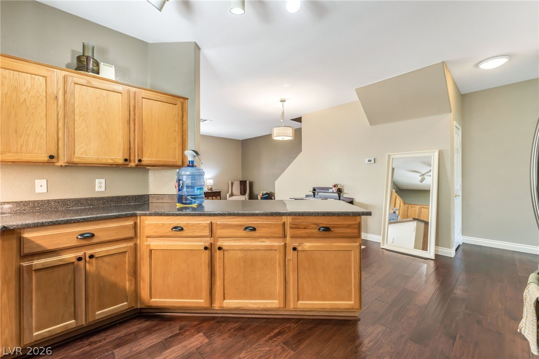 6317 Snap Ridge Street, Unit 101 North Las Vegas, NV 89081 - Photo 8 of 40 Tons of storage and counter space in this kitchen.