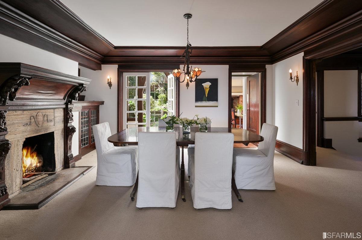 58 Graystone Terrace San Francisco, CA 94114 - Photo 19 of 88 a view of a livingroom with furniture and a fireplace