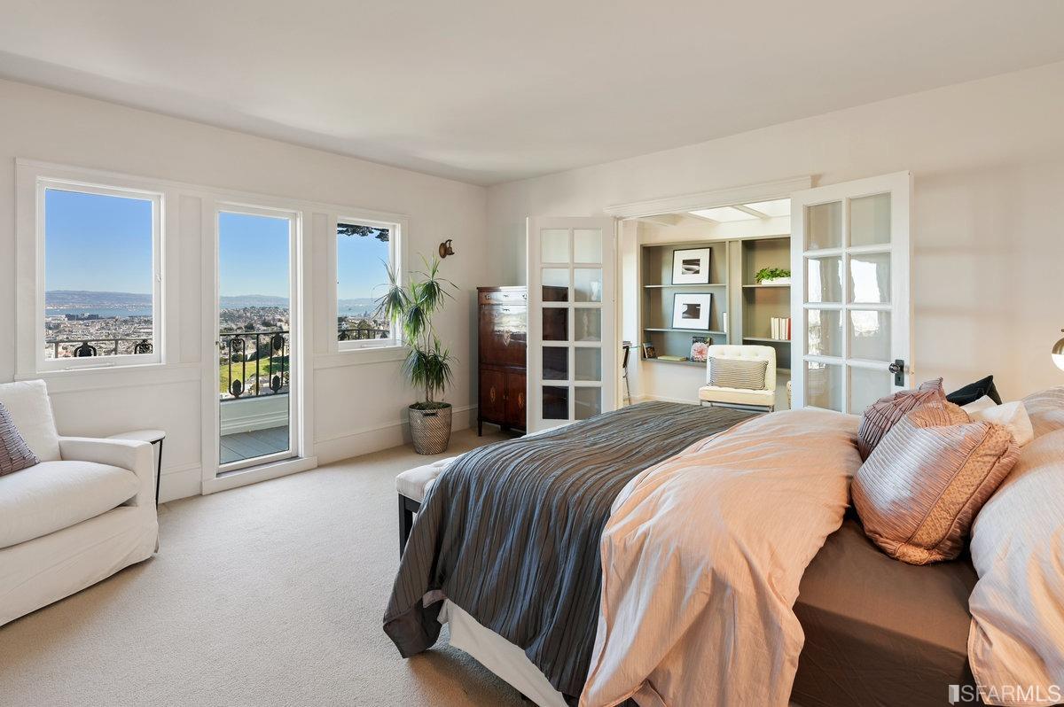 58 Graystone Terrace San Francisco, CA 94114 - Photo 42 of 88 a bed room with a bed and a couch