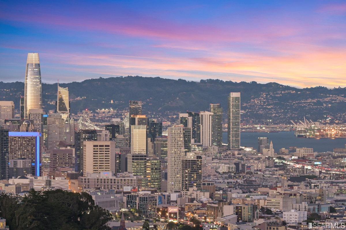 58 Graystone Terrace San Francisco, CA 94114 - Photo 5 of 88 a view of a city with tall buildings