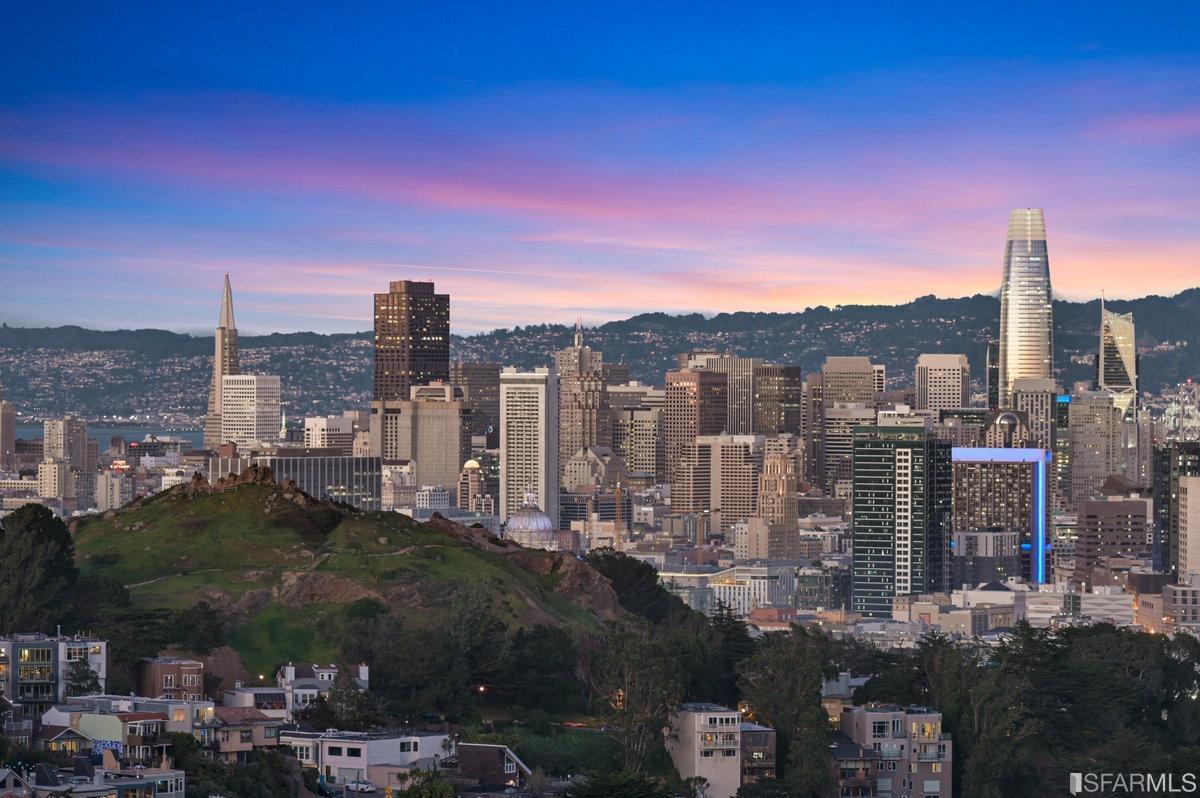 58 Graystone Terrace San Francisco, CA 94114 - Photo 60 of 88 a view of a city with tall buildings