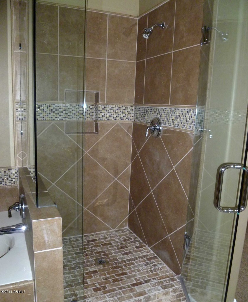 2775 East Harwell Road Gilbert, AZ 85234 - Photo 13 of 24 Custom Glass Shower and Tile