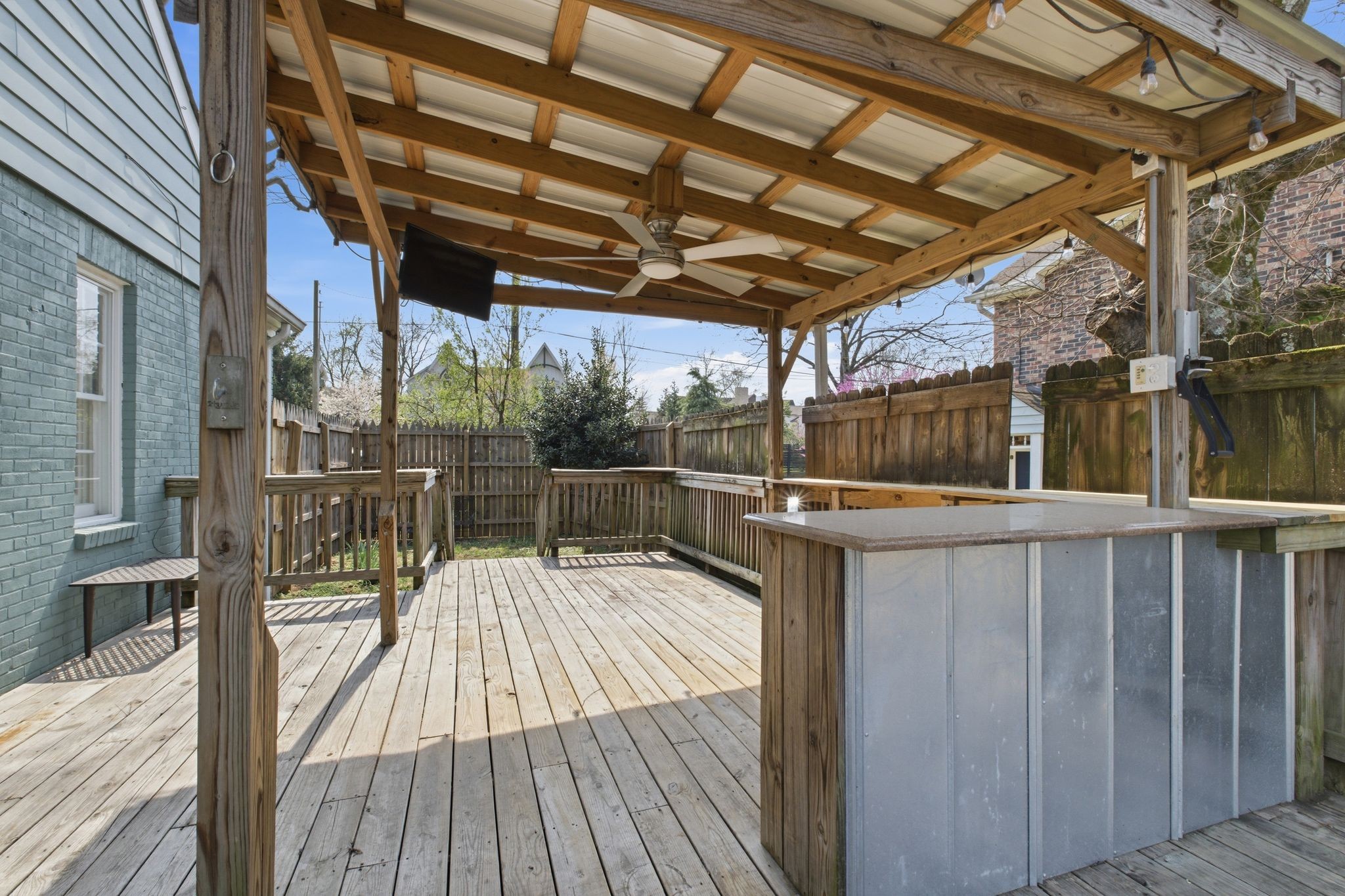 1002 Sutton Hill Road Nashville, TN 37204 - Photo 31 of 34 a view of a roof deck