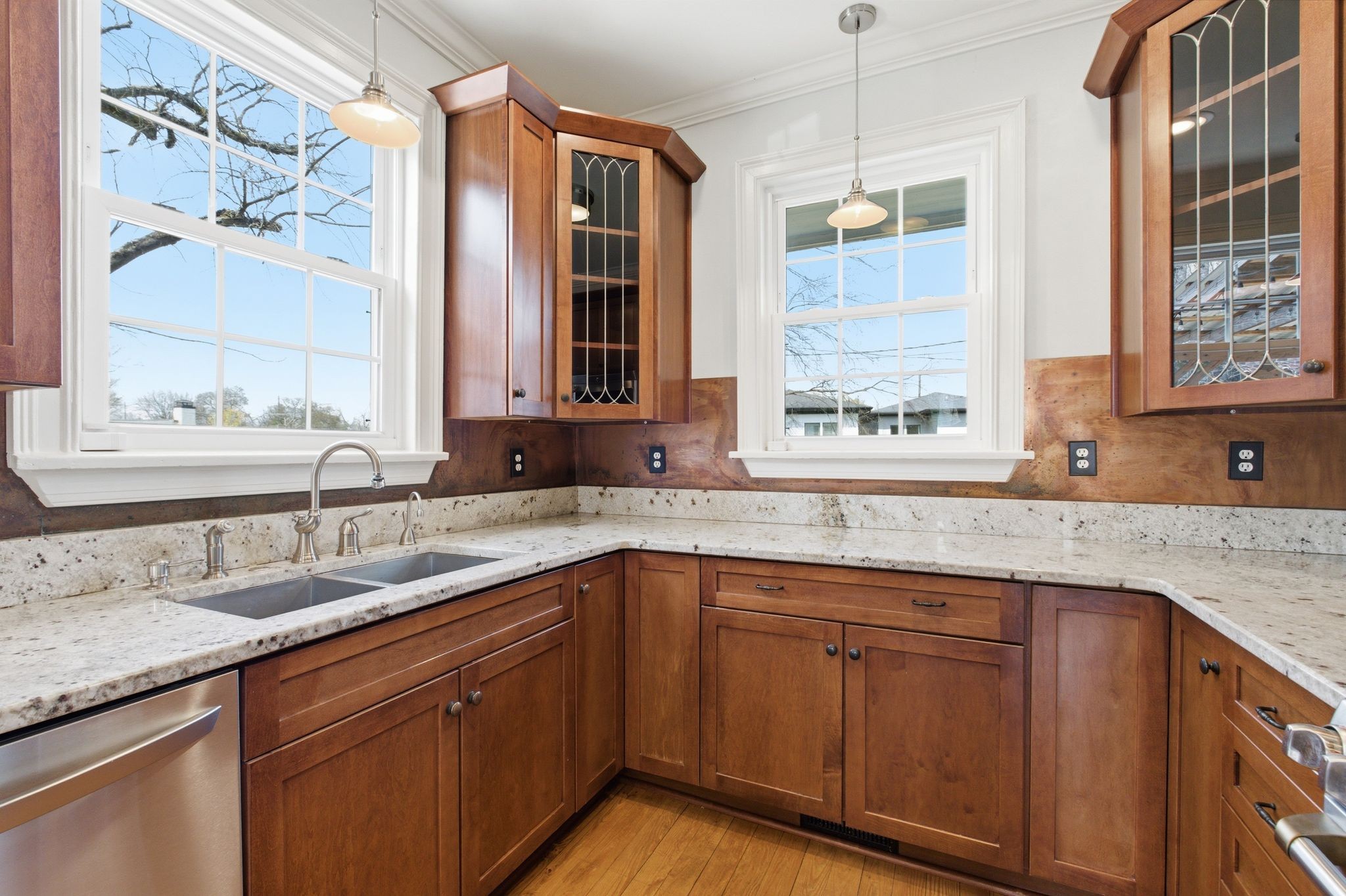 1002 Sutton Hill Road Nashville, TN 37204 - Photo 9 of 34 a kitchen with granite countertop sink and window