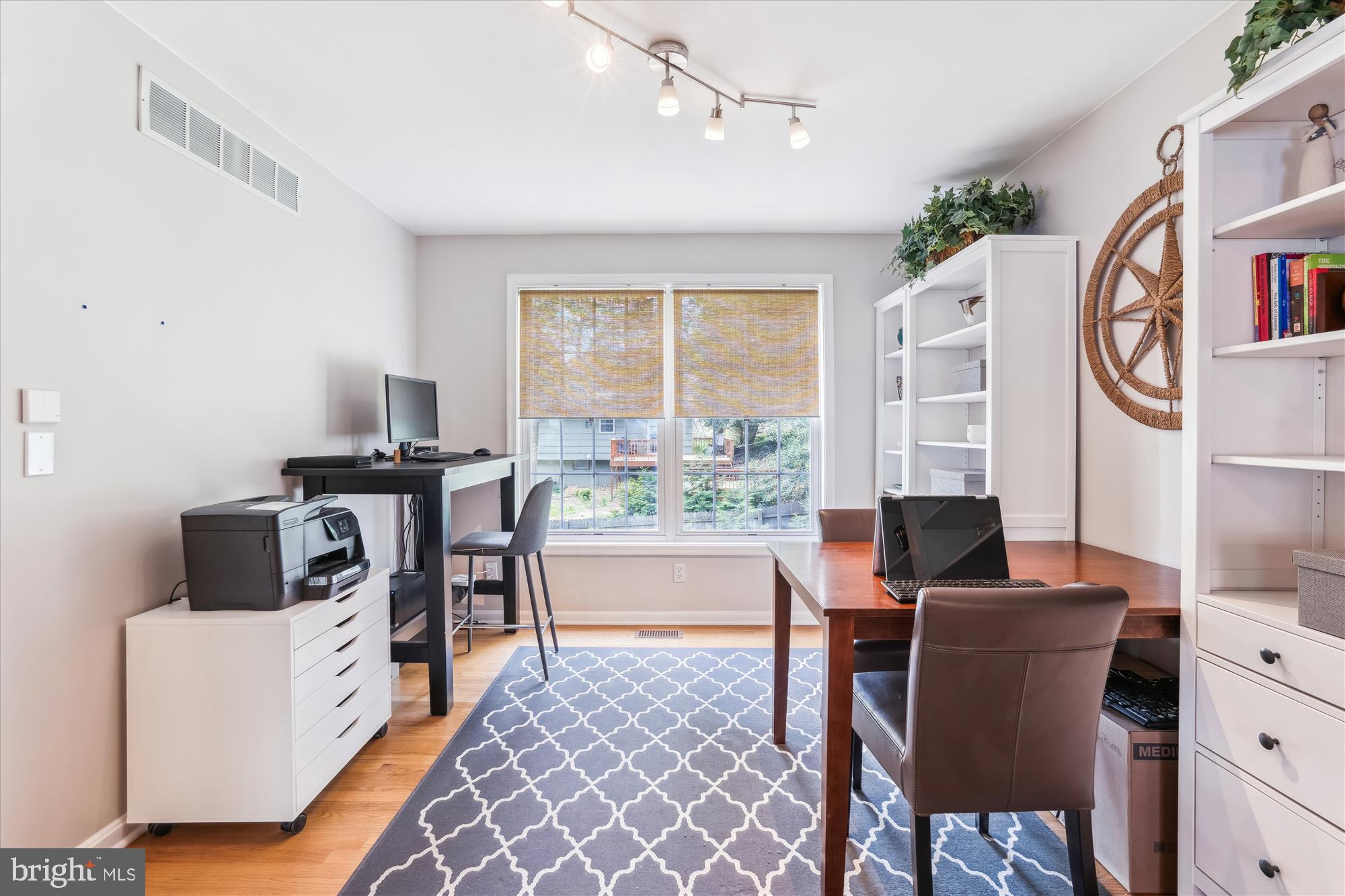 1043 Skyview Drive Annapolis, MD 21409 - Photo 23 of 71 a view of a workspace with furniture and a window