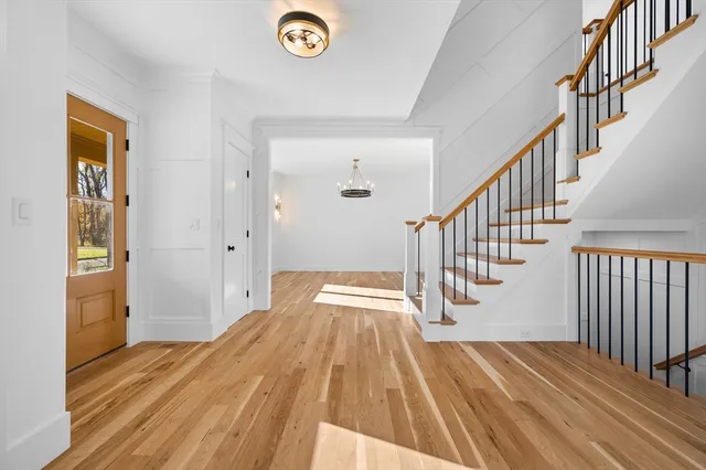 a view of wooden floor